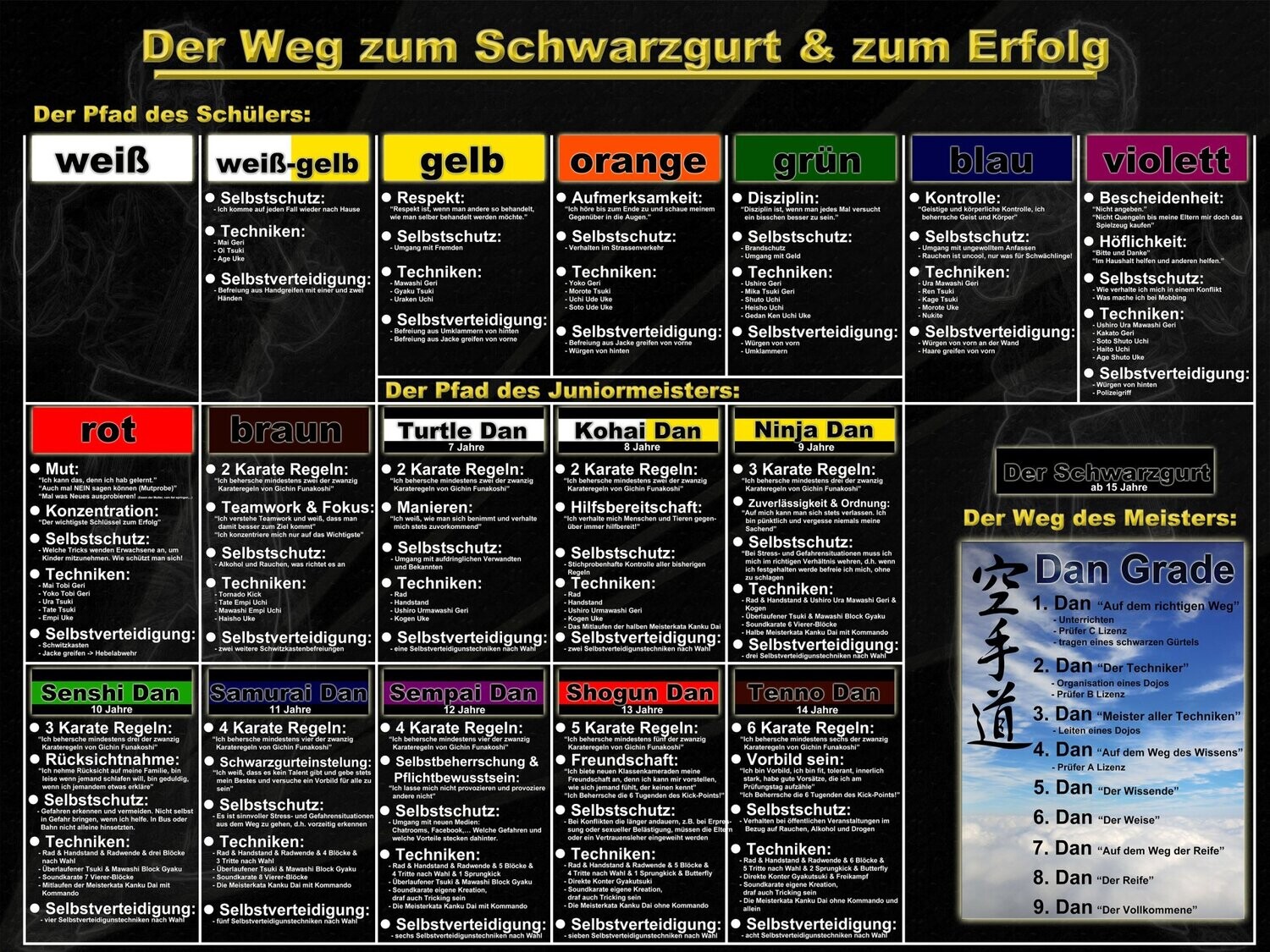 Kick-Point Bild Schwarzgurt