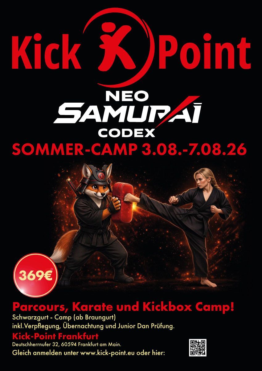 Neo Samurai Sommer Camp in Frankfurt ab Braungurt!
