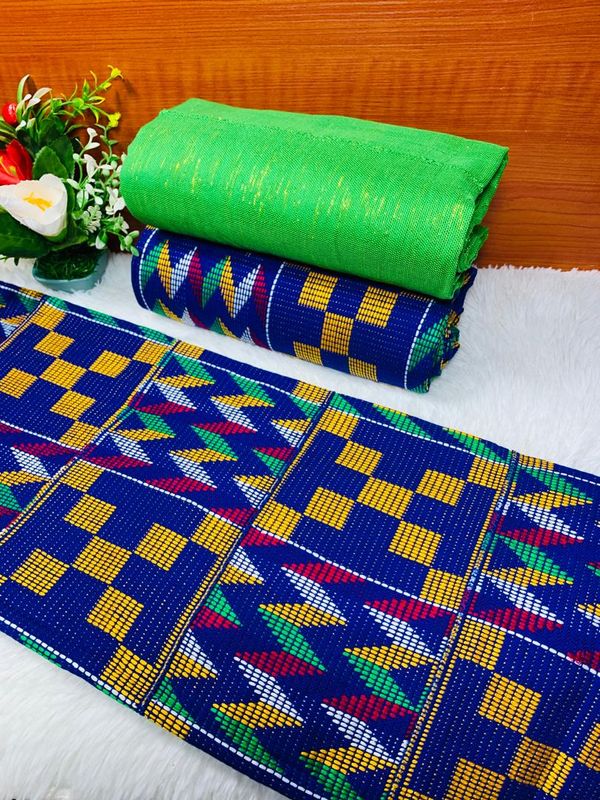 6 Yards Handwoven Kente Fabric- women only