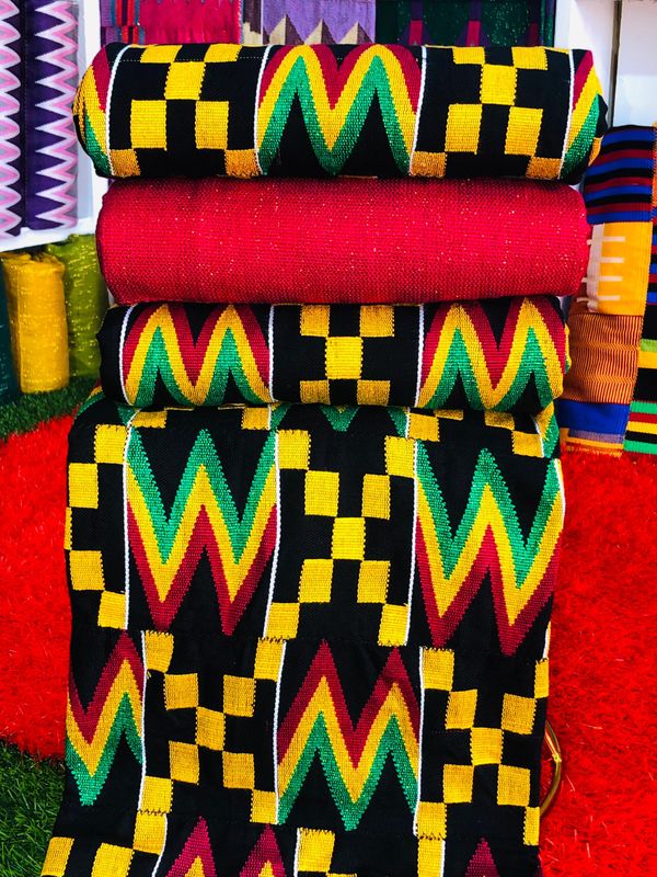 8 Yards Fatia Kente Fabric - For woman