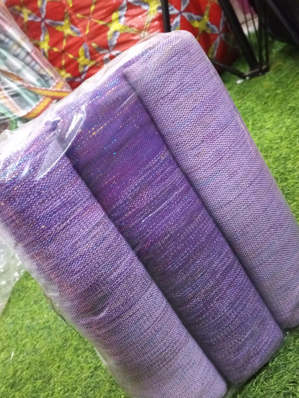 6 Yards Ombre Kente Fabric- multi Color- For Women
