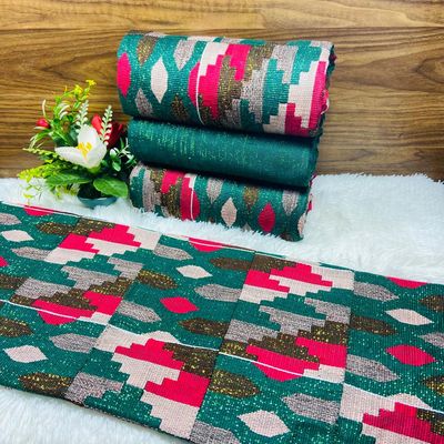 8 Yards Hand Woven Kente Fabric - For Women/plain inclusive