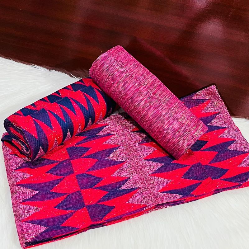 6 Yards Exclusive Kente Fabric - For woman