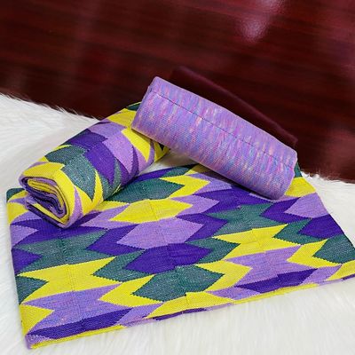 6 Yards Exclusive Kente Fabric - For woman