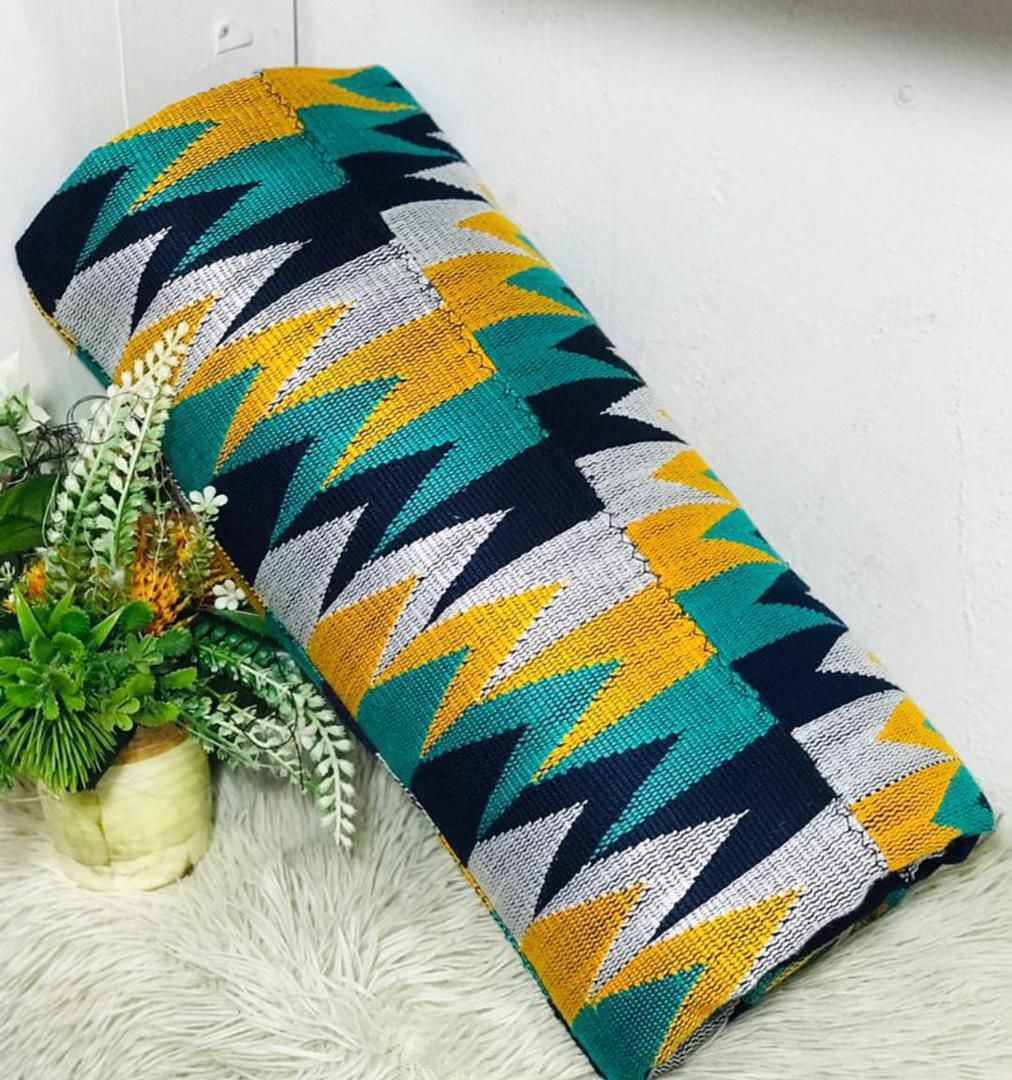 Men Kente Cloth - Ghana Kente - Multicolor