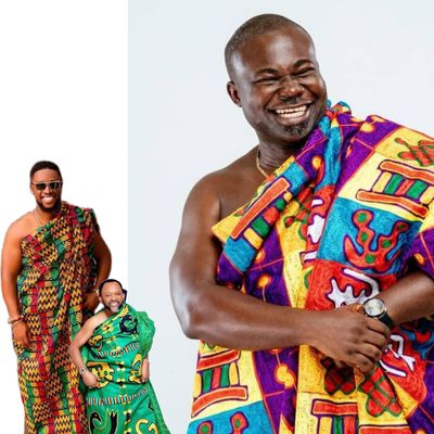 Men Kente Fabrics Only