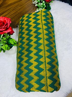 Men Kente Cloth - Ghana Kente/Green