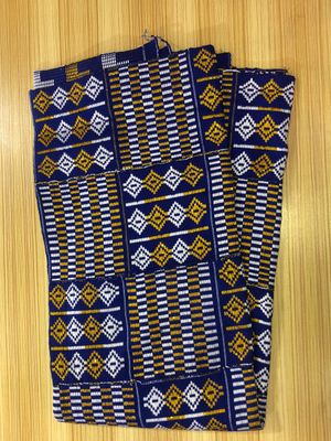 2 Yards Original Blue Kente Fabric- women only/multi color