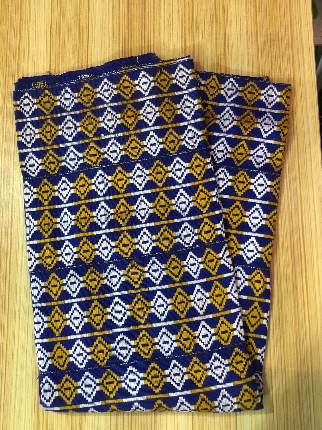 2 Yards Original Blue Kente Fabric- women only/multi color