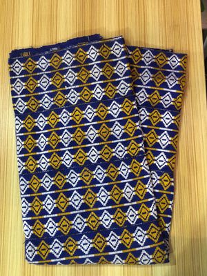 2 Yards Original Blue Kente Fabric- women only/multi color