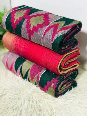 6 Yards Kente Fabric - For woman/Ombre Inclusive