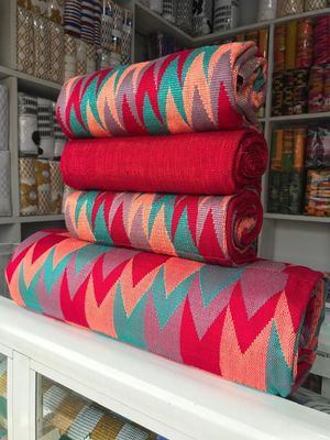 Man and Women Hand Woven Kente Fabric - Unisex