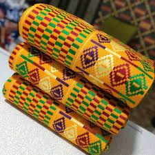 6 Yards Kente Fabric - For woman/multi color