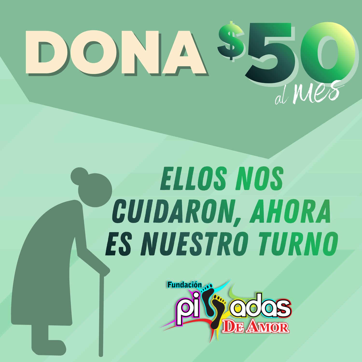 4- Donativo $50.00 al mes