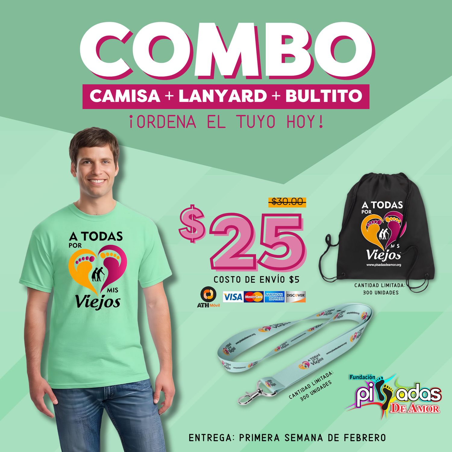 Combo: Camisa + Lanyard + Bultito