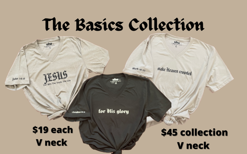The Basics COLLECTION VNECK