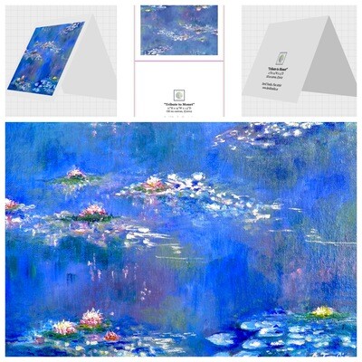 &quot;Tribute to Monet&quot;-ArtCard