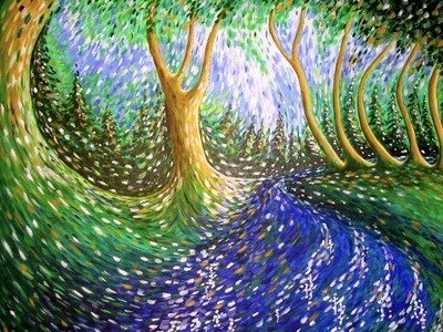 &quot;River Jordan&quot;-ArtCard
