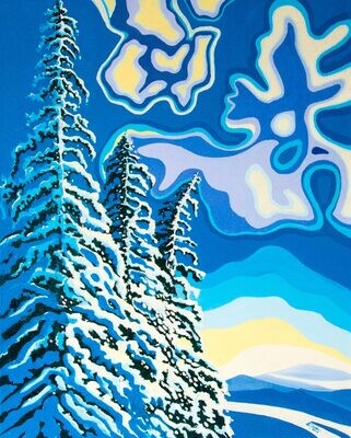 &quot;Ontario Snowfall&quot;-ArtCard