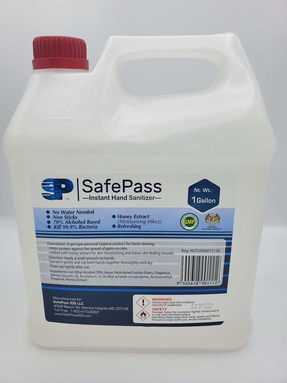 SafePass Hand Sanitizer 1 Gallon