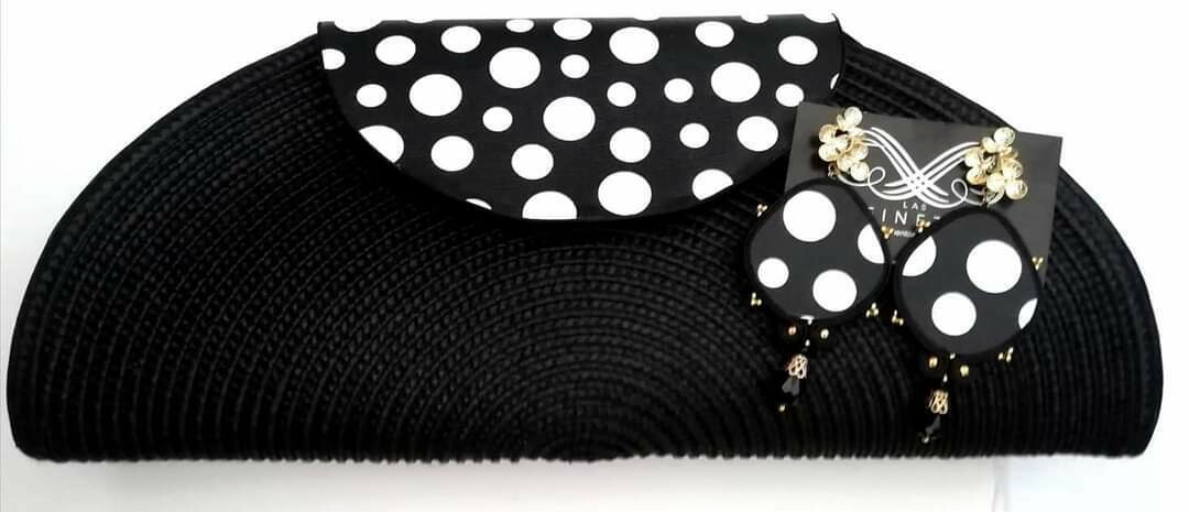 Conjunto bolso y pendientes