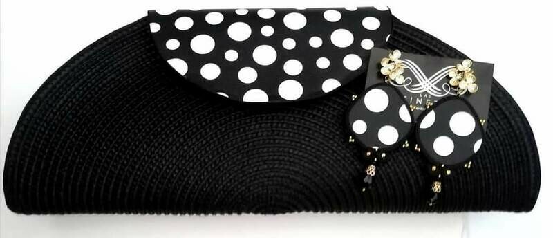 Conjunto bolso y pendientes