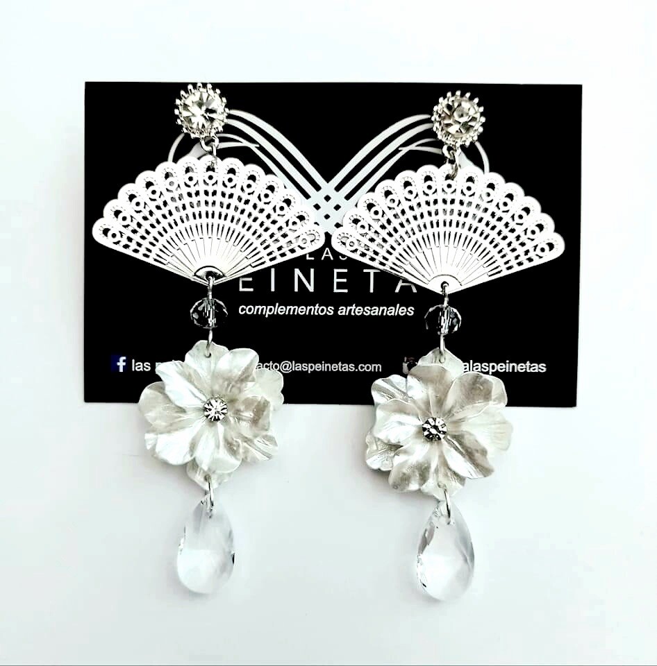 Pendientes nácar