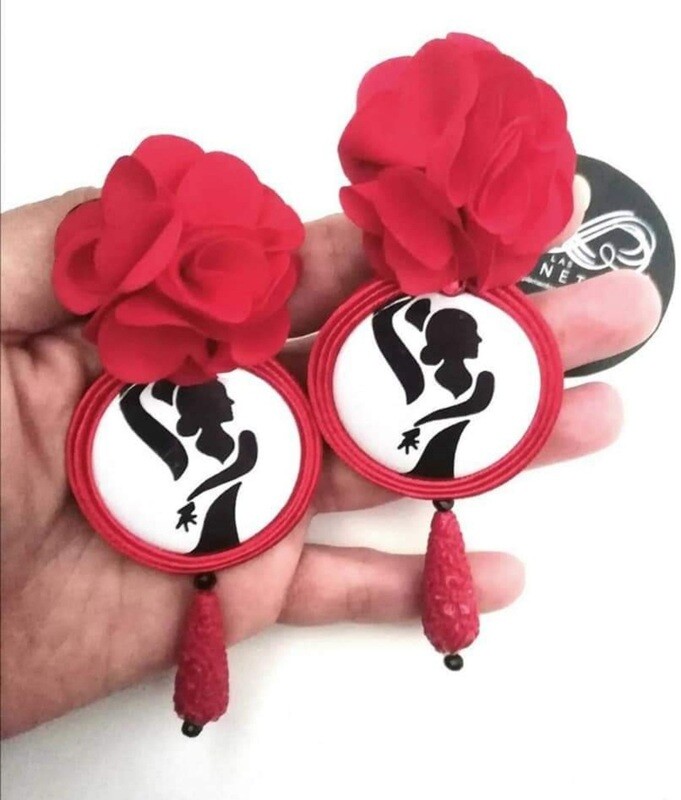 Pendientes flamenca