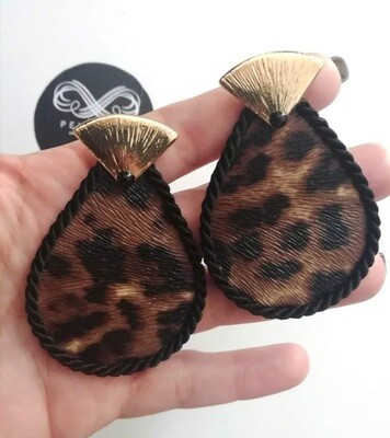 Pendientes Animal Print