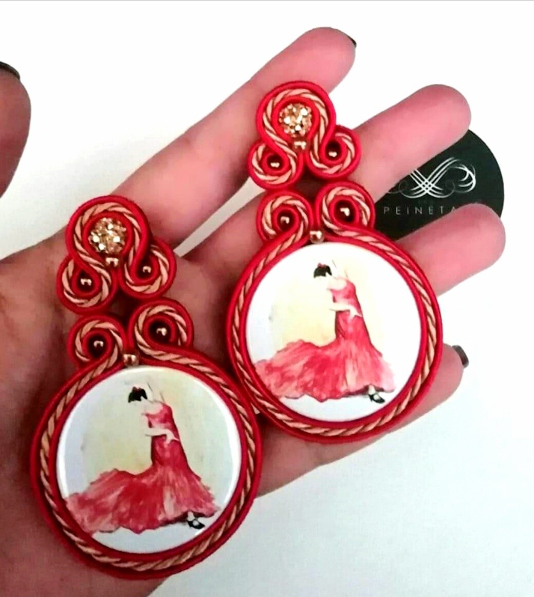 Pendientes bailaora