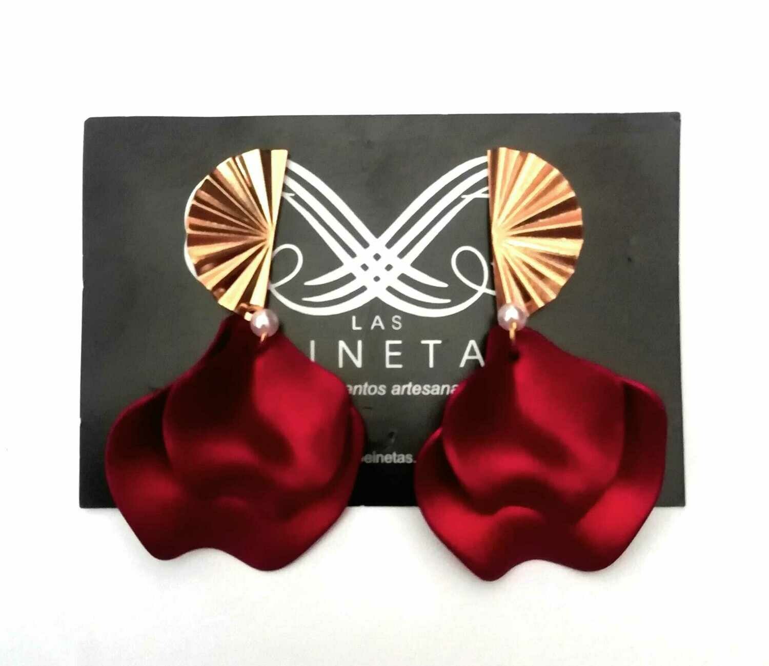 Pendientes pétalos