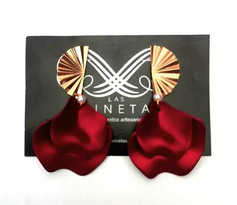Pendientes pétalos