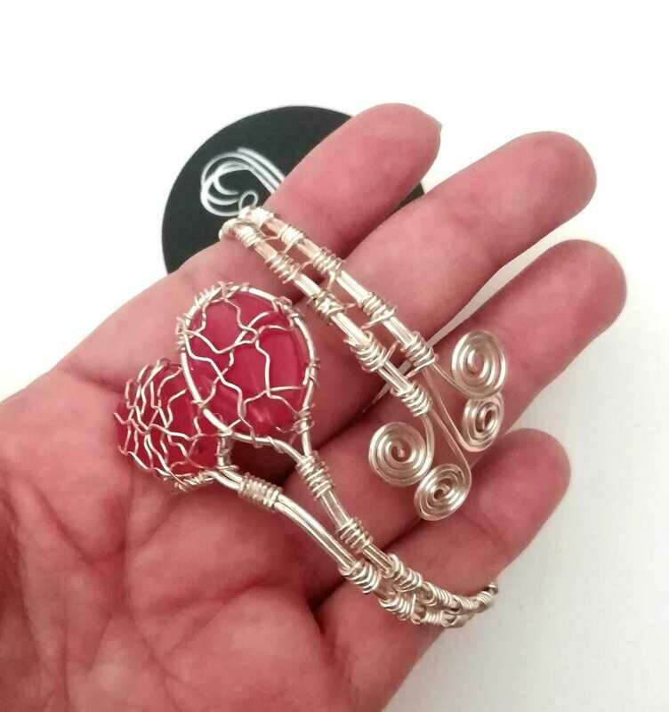 Brazalete baño de plata