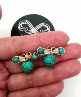 Pendientes insecto