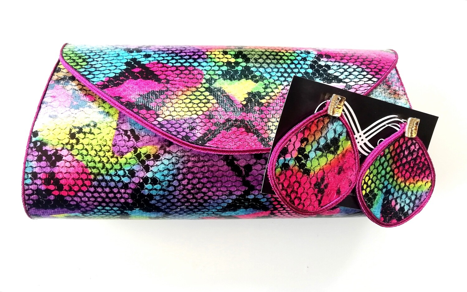 Conjunto serpiente multicolor