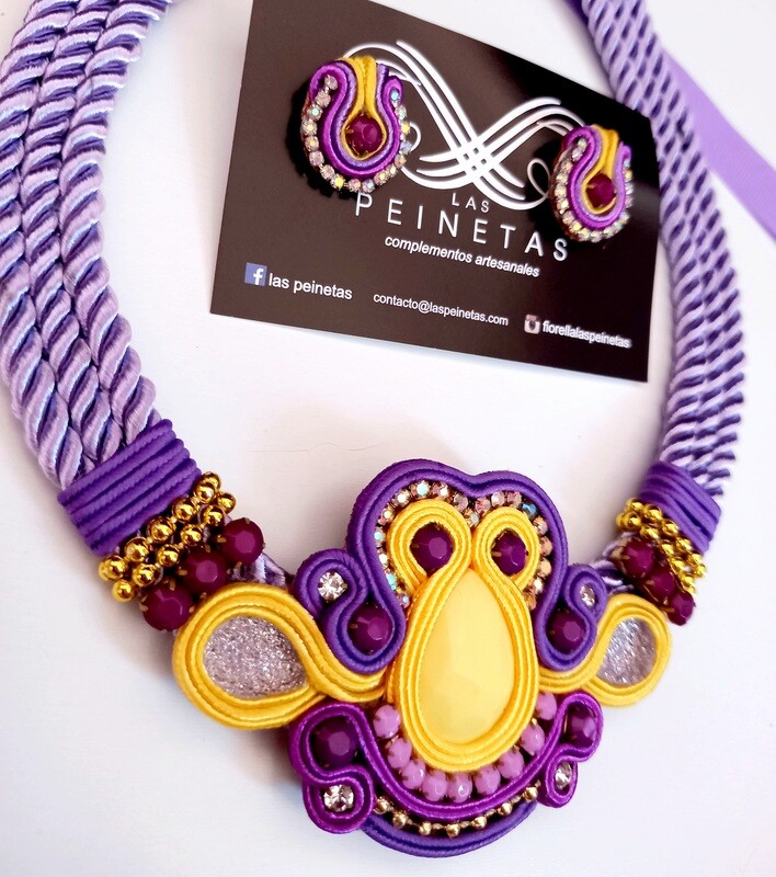 Conjunto lila
