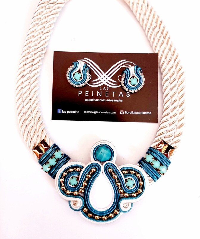 Conjunto blanco roto