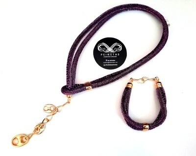 Conjunto cordon brillo