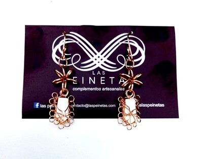 Pendientes artesanales