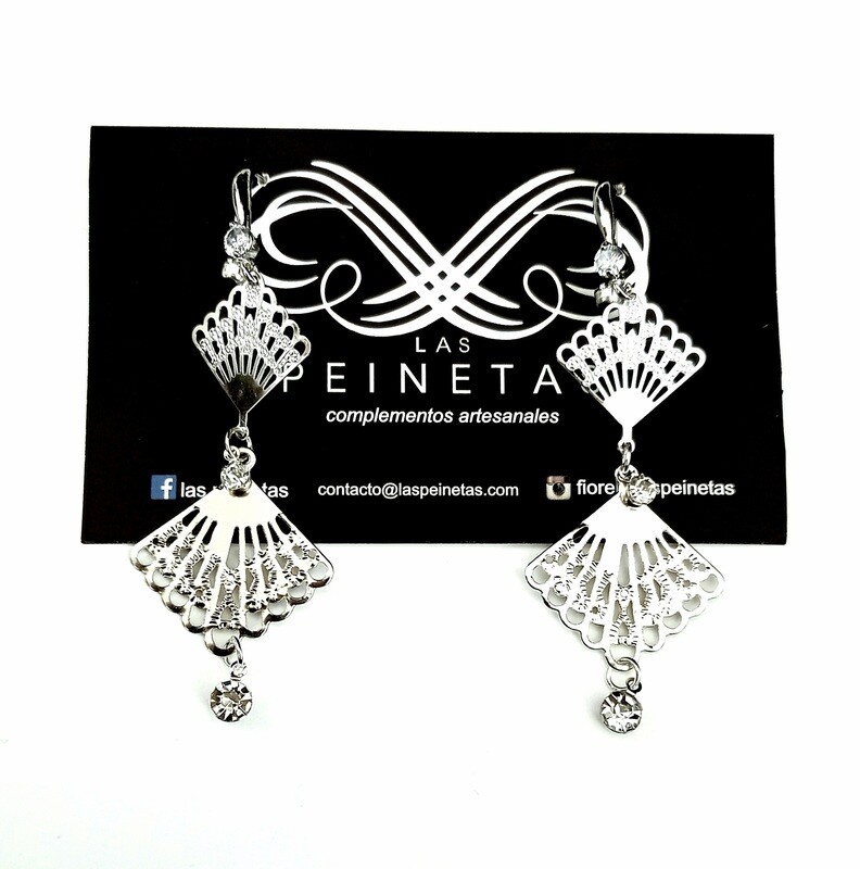 Pendientes largos elegantes