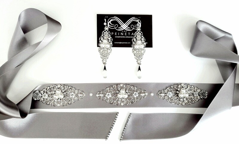 Conjunto artesanal boda