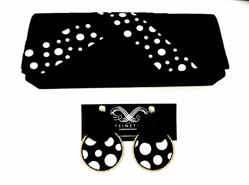 Conjunto lunares elegante