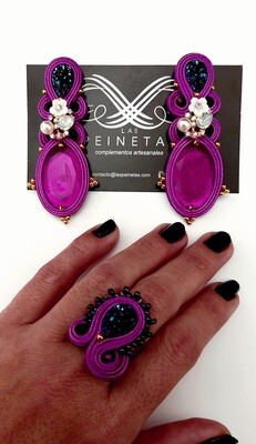 Conjunto Pendientes y anillo (encargo)