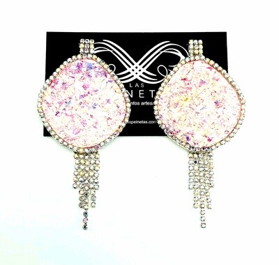Pendientes brillo intenso. Por encargo 