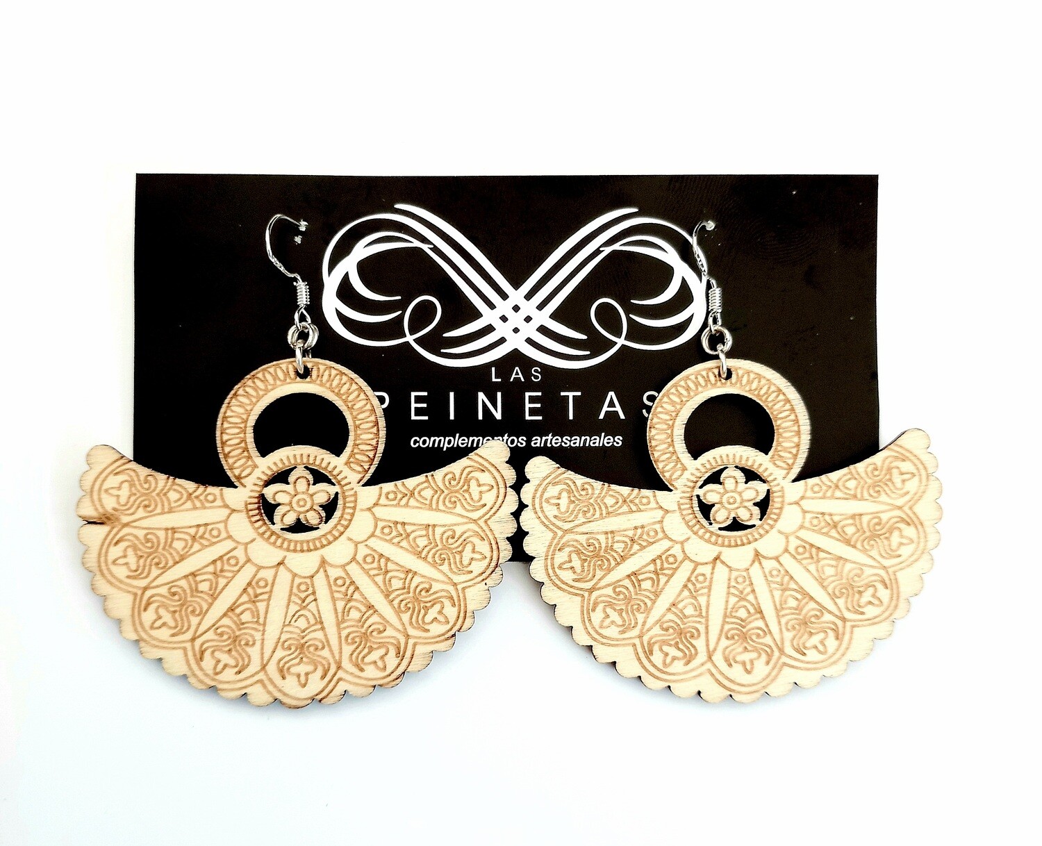 Pendientes madera