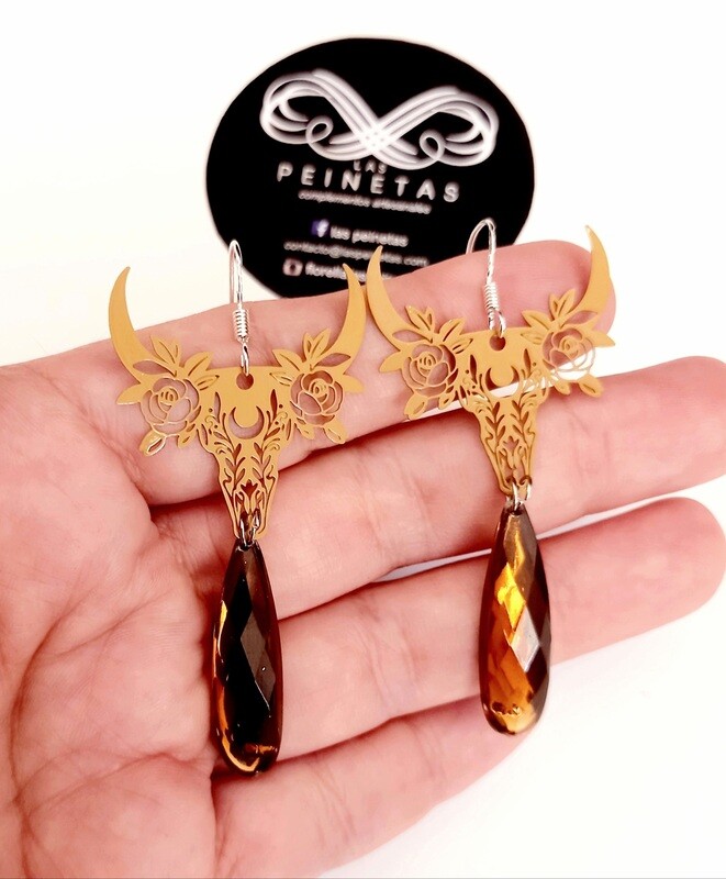 Pendientes ultraligeros búfalo