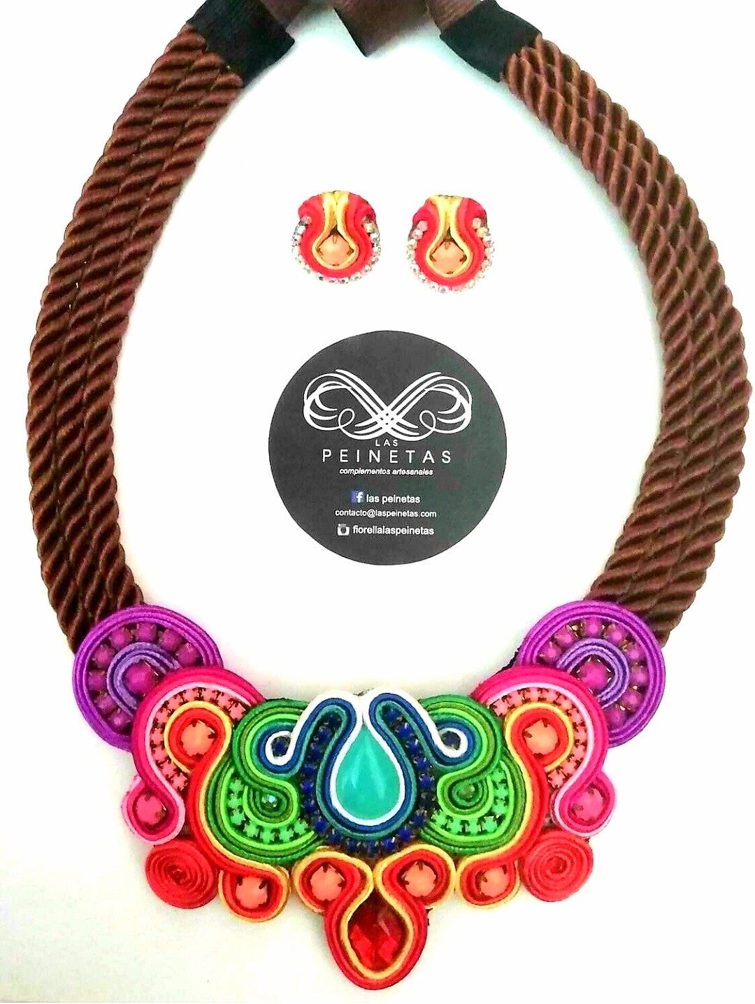 Collar y pendientes