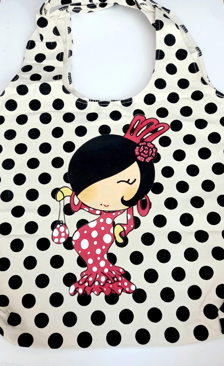 Bolso lona flamenco