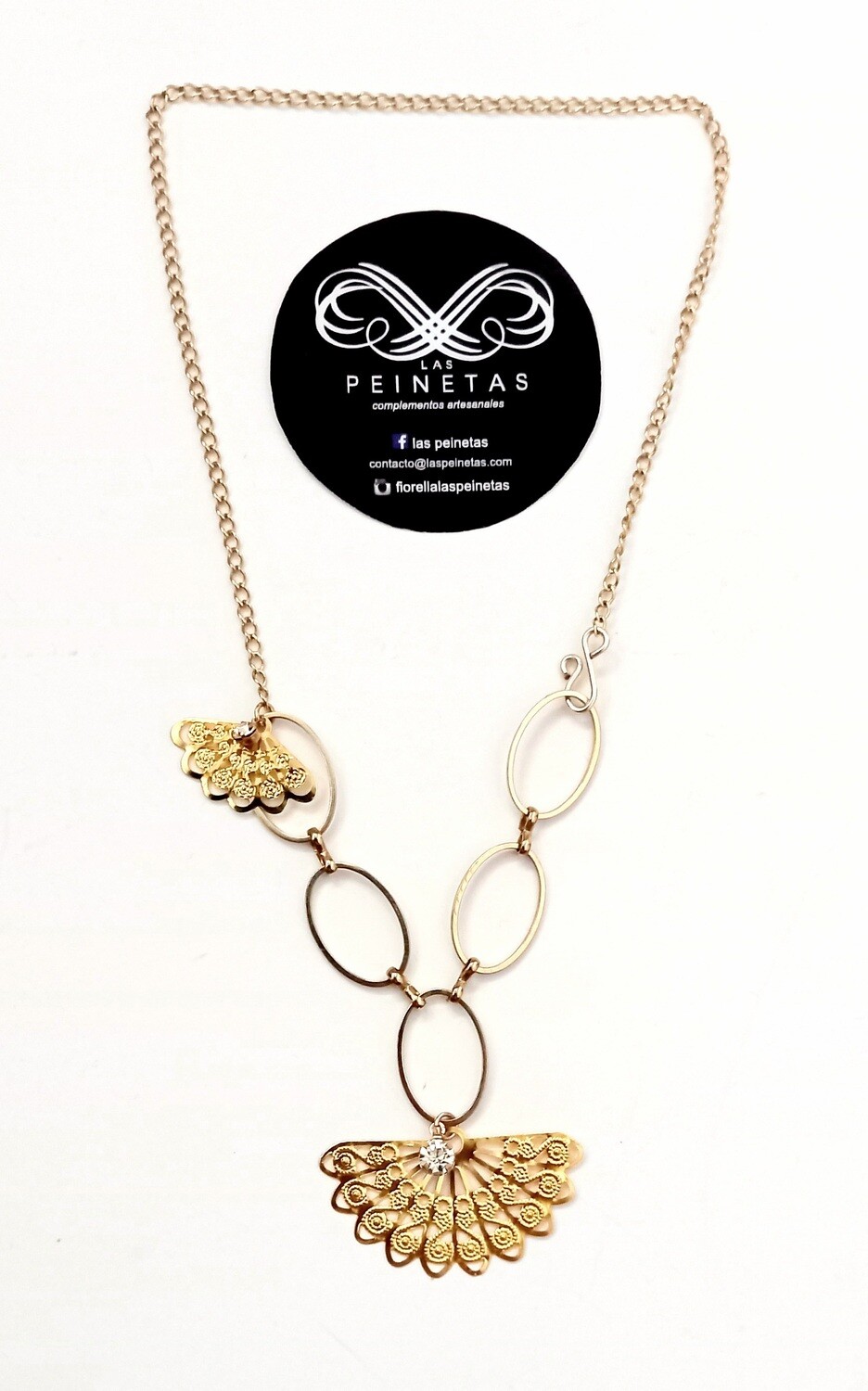 Collar baño de oro