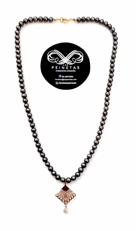 Collar perlas cultivadas